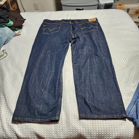 LEVIS EUC MENS SZ 48 x 30. 550  DENIM RELAXED FIT JEANS - Picture 6 of 12